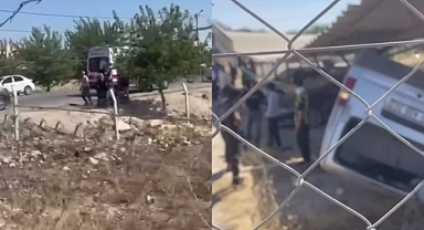 Şanlıurfa’da Akıl Almaz Kaza! Takla Atarak Durdu