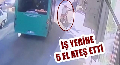 Şehir Magandaları Dükkana 5 El Ateş Etti