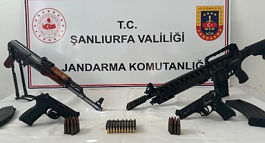 Urfa'da Çok Sayıda Kaçak Silah Ele Geçirildi! 1 Gözaltı
