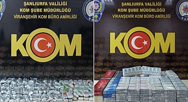 Urfa'da Kaçak Sigara Operasyonu! 2 Gözaltı