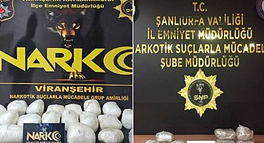Urfa'da Kilolarca Uyuşturucu Ele Geçirldi! 2 Gözaltı