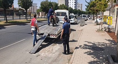 Hilvan’da 9 Yıl Önce Çalınan Motosiklet Bulundu!