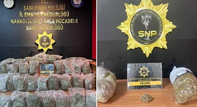 Şanlıurfa’da Kilolarca Uyuşturucu Ele Geçirildi! 2 Gözaltı