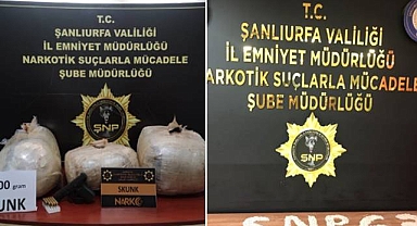 Şanlıurfa’da Kilolarca Uyuşturucu Ele Geçirildi! 5 Gözaltı