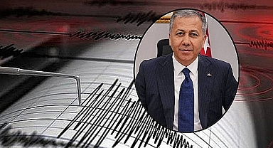 Bakan Yerlikaya’dan 5.0 Büyüklüğündeki Deprem İle İlgili Açıklama!