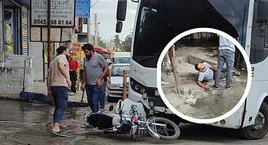 Emniyet Aracı Motosiklete Çarptı! 2 Yaralı