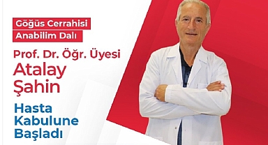 Prof. Dr. Atalay Şahin, Harran Tıp’ta Hasta Kabulüne Başladı