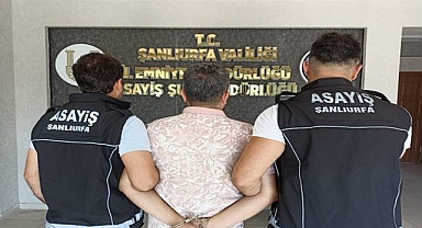 Şanlıurfa’da Aranan Suç Makinesi Yakalandı!