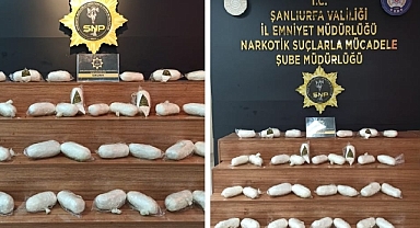 Urfa'da Kilolarca Uyuşturucu Ele Geçirildi!