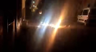 Urfa'da Kopan Elektrik Teli Bomba Gibi Patladı