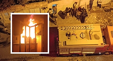 Urfa’da Madde Bağımlıları Yangın Çıkardı!