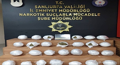 Urfa’da Yüklü Miktarda Uyuşturucu Ele Geçirildi! 4 Gözaltı