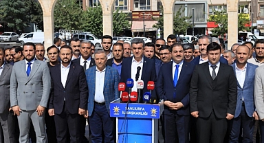 AK Parti Urfa İl Başkanı Günbegi'den İsrail'e Sert Tepki