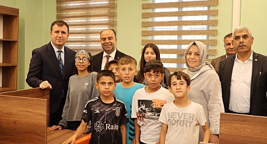 Karaköprü'de Okuma Evi Hizmete Girdi