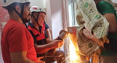 Urfa'da Feci Olay! Elini Hamur Makinesine Kaptırdı