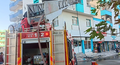 Urfa'da Korku Dolu Anlar! Yangında Mahsur Kaldılar