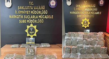 Urfa'da Yüklü Miktarda Uyuşturucu Yakalandı! 6 Gözaltı