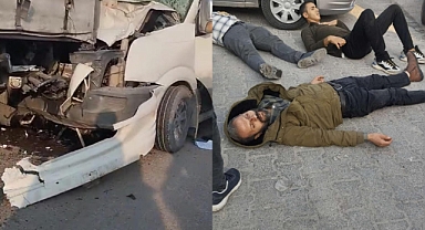 AKABE'de Kamyonet TIR'a Arkadan Çarptı! Çok Sayıda Yaralı Var
