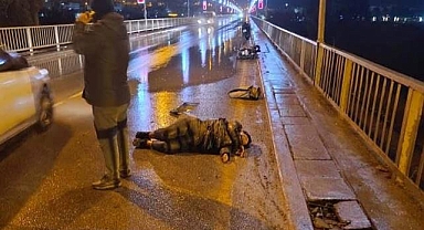 Birecik Köprüsü’nde Kaza! Sürücü Olay Yerinden Kaçtı