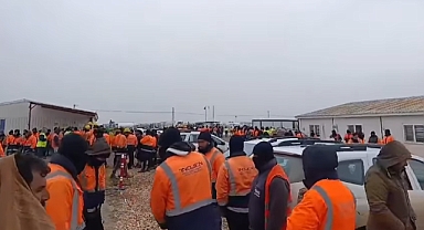 Viranşehir'de GES İşçileri İş Bıraktı! Daha İyi Şartlarda Çalışmak İstiyorlar