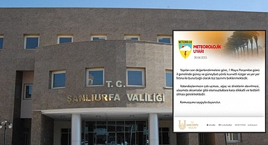 Fırtına Şanlıurfa'ya Geliyor! Valilik Vatandaşları Uyardı