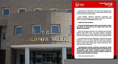 Şanlıurfa Valiliği’nden Hayati Uyarı Suya Girmek Yasaklandı!