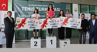 Şanlıurfa'nın En İyi Tenisçileri Başkanlık Kupası’nda Ödüllerini Aldı!