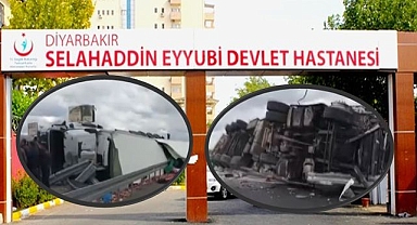 Sebze Yüklü Kamyon Devrildi, Sürücü Ağır Yaralandı!