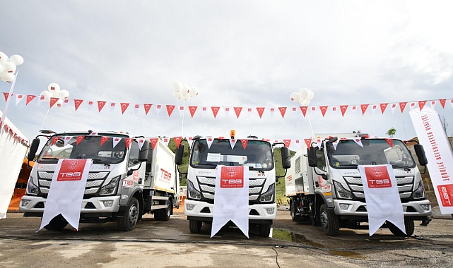 Hilvan Belediyesi'ne Türkiye Belediyeler Birliği'nden Temizlik Aracı Desteği
