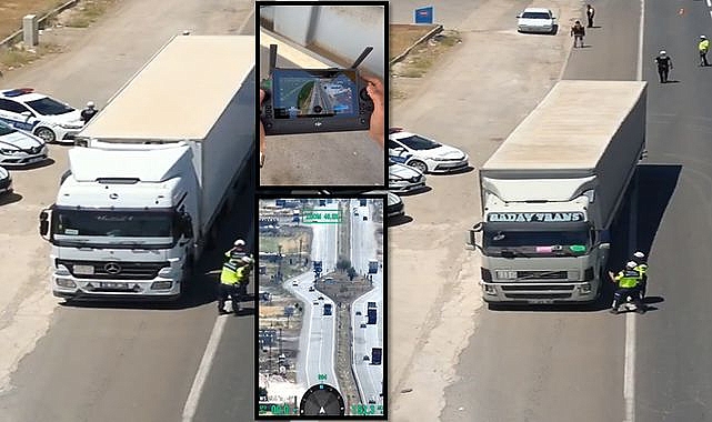 Şanlıurfa’da Drone Destekli Trafik Denetimi! 205 Bin Lira Ceza Kesildi