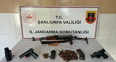 Şanlıurfa’da Jandarmadan Silah ve Uyuşturucu Operasyonu!
