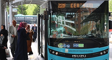 Şanlıurfa’da 15 Temmuz'da Toplu Taşıma Ücretsiz Olacak