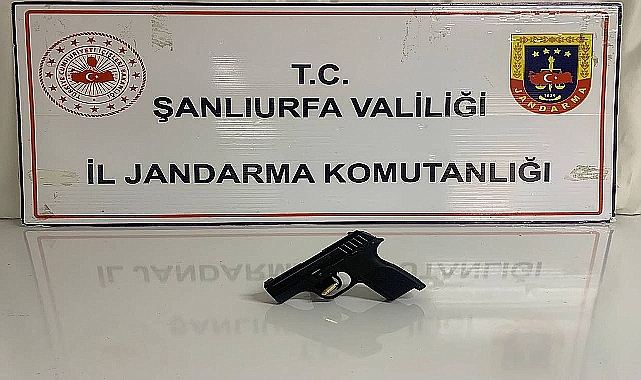 Şanlıurfa'da Ruhsatsız Silah Operasyonu 1 Kişi Gözaltında!