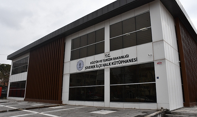 Siverek’e Modern Bir Kültür Merkezi İlçe Halk Kütüphanesi ve Çocuk Bölümü Açıldı!
