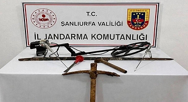 Şanlıurfa’da İzinsiz Kazı Operasyonu 2 Şüpheli Suçüstü Yakalandı!