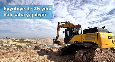 Eyyübiye'de 25 Yeni Halı Saha Yapılıyor
